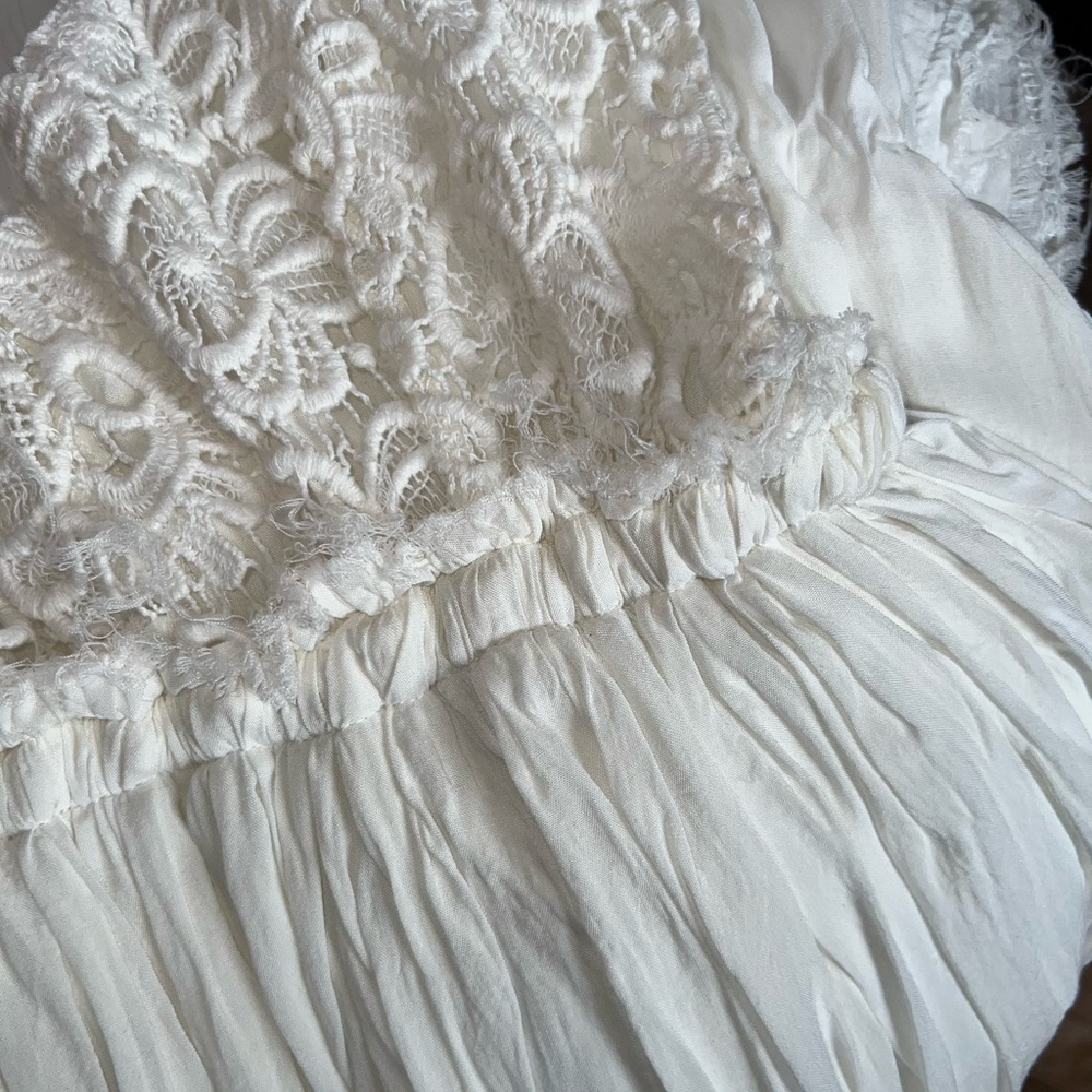 Long white dress